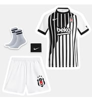 İsimsiz Bêşiktaş 26-27 Yeni Sezon Çocuk Futbol Forması - 4'lü Set