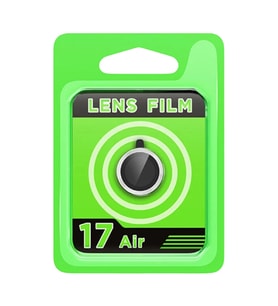 Apple İphone 17 Air Raze Metal Kamera Lens - Gümüş