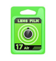 Apple İphone 17 Air Raze Metal Kamera Lens - Gümüş