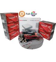 Hikvision 5'li Full HD Güvenlik Kamerası Seti Mikrofonlu, Renkli Gece Görüşlü, Olay Anında Bildirim