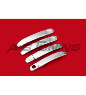 VW Caddy Krom Kapı Kolu 2003-2010 4 Kapı Paslanmaz Çelik