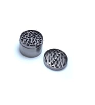 50mm 4 Katmanlı Paslanmaz Çelik Baharat Öğütücü Grinder Gri