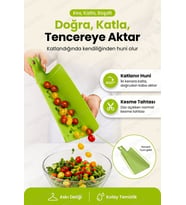 Katlanabilir Kesme Panosu Pratik Mutfak Katlanır Doğrama ve Taşıma Panosu