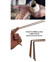 Bakırdan Altın Arama Çubuğu, Define ve Su Keşif Aracı