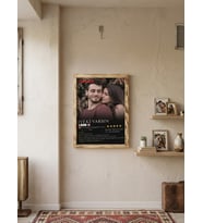 Loveflix Film Afişi Netflix Çerçeveli Tablosu