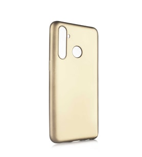 Lexroo Realme 5 Pro Kılıf Premier Silikon Kılıf - Gold