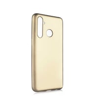 Lexroo Realme 5 Pro Kılıf Premier Silikon Kılıf - Gold