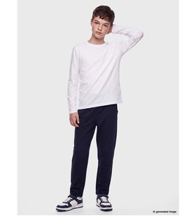 LCW Kids Lacivert Beli Lastikli Erkek Çocuk Eşofman Altı