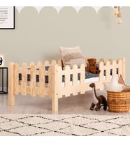 Markaawm Montessori Yatak Ahşap Çocuk Karyola Leaf (Karışık)