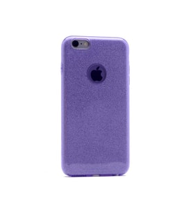 Apple iPhone 6 Uyumlu Kılıf Zore Shining Silikon (Mor)