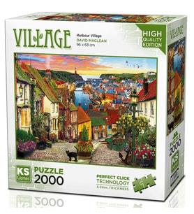 KS Games 2000 Parça Liman Köyü Puzzle