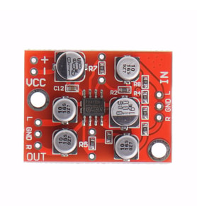 AD828 PreAmp Modül Ses Yükseltici Amfi Sterio Ses Kuvvetlendirici
