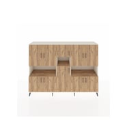 Hyperion Dolap 14 Raflı 10 Kapaklı 220x44x163 Aytaşı-Çam