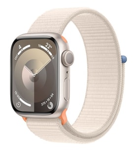 Apple Watch Seri 9 Gps 41MM Yıldız Işığı Alüminyum Kasa Spor Loop MR8V3TU/A