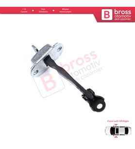 Toyota Yaris Echo Verso FunCargo Vitz Platz MK1 P1 P2 1999-2003 İçin Ön Sağ veya Sol Kapı Gergisi