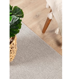 Loopy 5553 Gri Yumuşak Dokulu Bukle Modern Salon Mutfak Koridor Halısı Tozumaz Örgü Makine Halısı