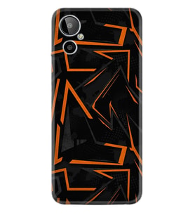 General Mobile GM 23 SE Kılıf Silikon Desen Özel Seri Zigzaglar 1651 Uyumlu