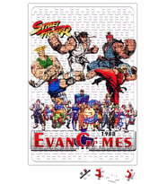 Street Fighter Evan Games 1988 Puzzle 240 Parça Yapboz