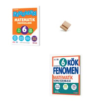 Fenomen 6. Sınıf Maarif Matematik Fasikül ve Kök Soru Bankası + Telefon Standı
