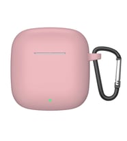 Microsonic Xiaomi Redmi Buds 3 Kılıf Askılı Mat Silikon Pembe (Pembe)