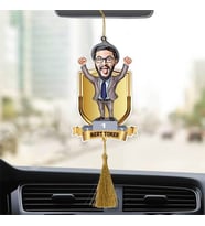 En Başarılı Erkek Karikatürlü Araba Süsü