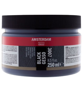 Talens Amsterdam Acrylic Siyah Gesso 002 250 ml. 
