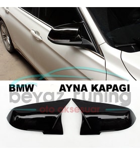 Bmw F32 Yarasa Ayna Kapağı Batman Piano Black Parlak Siyah