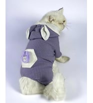 Bunny Boo Kedi Tulumu Kedi Kıyafeti (Eflatun)