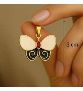 Zarif Kelebek Kolye Ucu – 3 cm