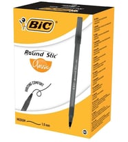 Bic Round Tükenmez Kalem 60'lı Siyah