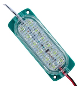 Powermaster Parlak Yanıp Sönen Yeşil 24 Volt 1.2 Watt  2835 Modül Led