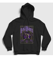 Presmono Unisex Siyah The End Black Sabbath Kapüşonlu Sweatshirt 18216tt