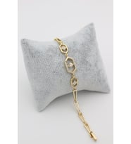 STİL İNCİSİ/ XUPING JEWELRY YUSSA ZİRKON TAŞLI BİLEKLİK (Altın)