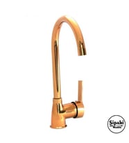 Sipahi Marble Rose Gold Uzun Boru Eviye Bataryası