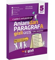 Gizli Yayınları 5. Sınıf Anlamdan Paragrafa Gizli Geçiş Soru Bankası