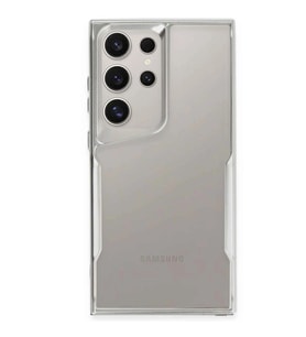 Samsung Galaxy S24 Ultra Kılıf Boyi Silikon Kapak - Gümüş