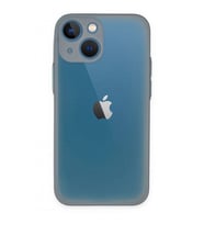 Apple İphone 15 Plus Kılıf Montreal Silikon Kapak - Gri