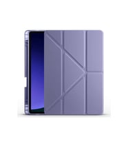 Samsung Galaxy Tab A9 Uyumlu Kılıf Zore Tri Folding Kalem Bölmeli Standlı Kılıf