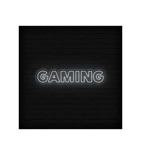 GAMING Yazılı Neon Tabela