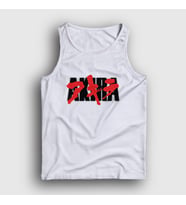 Presmono Unisex Beyaz Logo Anime Movie Film Akira Atlet 453573tt (Beyaz)