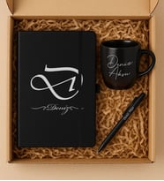 BK Gift Kişiye Özel İsimli Siyah Defter, Mat Roller Kalem, Siyah Seramik Kupa Hediye Seti-1, Sevgiliye Hediye, Arkadaşa Hediye, Öğretmene Hediye