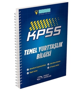 KPSS Temel Yurttaşlık Bilgisi Vatandaşlık Defteri Murat Yayınları