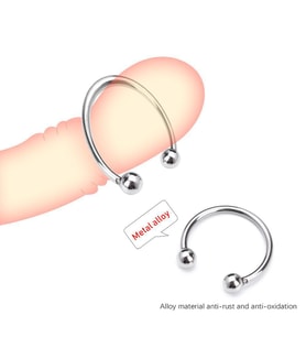 Metal Penis halka gecikme boşalma sünnet düzeltme erkekler için ereksiyon
