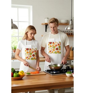 Unisex Aşçı Önlüğü Taco Guacamole Grafik Sanat Baskılı Mutfak Giyimi Rahat Kesim Günlük Modern Şık