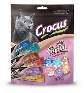Crocus Multıpack 6 Çeşit Krema Kedi Ödülü 30x15gr