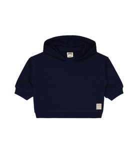 Civil Baby Civil Basic Timeless Kapüşonlu 6-18 Ay Sweatshirt - Hardal