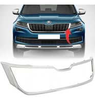 Skoda KodiaQ Ön Panjur Çerçevesi Krom 2017-2023 565853761 2ZZ