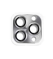 İphone 16 Pers Alüminyum Kamera Lens - Gri