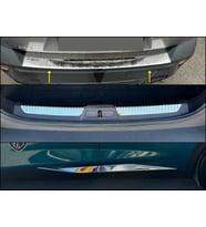 Peugeot 408 Krom Set 2022> 6 Parça Paslanmaz Çelik (Yan Kapı Çıtası + Arka Tampon + Bagaj İç Eşiği)