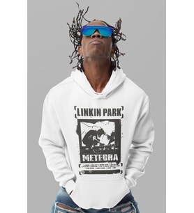 Linkin Park Meteora Baskılı Unisex Oversize Rock Metal Müzik Grubu Hoodie